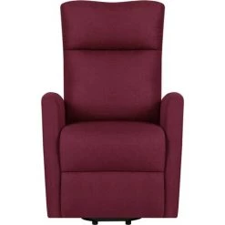 TRUE DEAL Fauteuil Inclinable Violet Tissu -Pas Cher Fauteuil Magasin 57845909 3