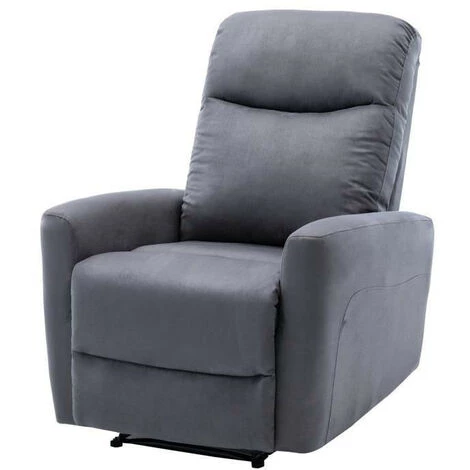 AUTRES Fauteuil Relax électrique - Tissu Gris - JESS 3 AUTRES Fauteuil Relax électrique - Tissu Gris - JESS