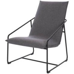 AUTRES LOGAN Fauteuil - Pieds En Métal - Tissu Gris - L 65 X P 84 X H 88 Cm 9 AUTRES LOGAN Fauteuil - Pieds En Métal - Tissu Gris - L 65 X P 84 X H 88 Cm -Pas Cher Fauteuil Magasin 57867332 3