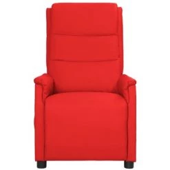 Fauteuil De Massage Inclinable Similicuir Rouge VidaXL -Pas Cher Fauteuil Magasin 57912705 3