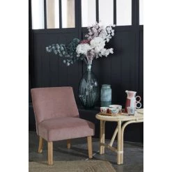 Amadeus - Fauteuil DAG Rose Côtelé En Velours - Multicolore 7 Amadeus - Fauteuil DAG Rose Côtelé En Velours - Multicolore -Pas Cher Fauteuil Magasin 58184432 3