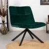 DIMEHOUSE Eevi Fauteuil Industriel Vert Foncé Velours - Vert 1 DIMEHOUSE Eevi Fauteuil Industriel Vert Foncé Velours - Vert -Pas Cher Fauteuil Magasin 58242456 1