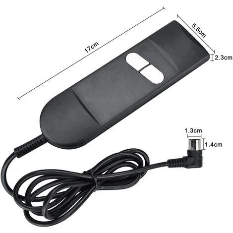 ABCRITAL Commande Manuelle Fauteuil À 2 Boutons Inclinable Télécommande Interrupteur Pour Fauteuil Électrique Pour Fauteuil Élévateur, Canapé Électrique, Fauteuil Inclinable 4 ABCRITAL Commande Manuelle Fauteuil À 2 Boutons Inclinable Télécommande Interrupteur Pour Fauteuil Électrique Pour Fauteuil Élévateur, Canapé Électrique, Fauteuil Inclinable – Image 2