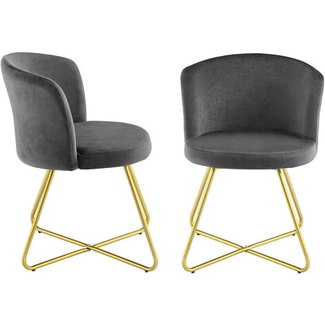 NOVA 2 Fauteuils Pour Les Lignes Suspentes De Salle D'attente En Métal En Métal Velours Gris Foncé 3 NOVA 2 Fauteuils Pour Les Lignes Suspentes De Salle D'attente En Métal En Métal Velours Gris Foncé