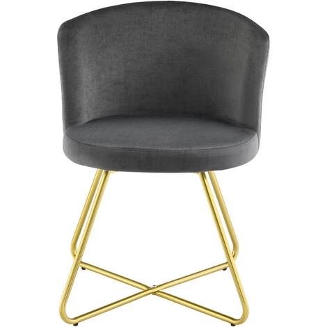 NOVA 2 Fauteuils Pour Les Lignes Suspentes De Salle D'attente En Métal En Métal Velours Gris Foncé 4 NOVA 2 Fauteuils Pour Les Lignes Suspentes De Salle D'attente En Métal En Métal Velours Gris Foncé – Image 2