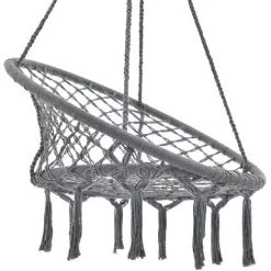 NOVA Fauteuil En Suspension à Pleine Hauteur 140 Cm Avec Max. 150 Kg De Différentes Couleurs Couleur : Gris Foncé -Pas Cher Fauteuil Magasin 58598571 3