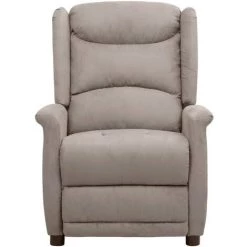 Fauteuil Releveur Inclinable Tissu Microfibre Taupe VidaXL 9 Fauteuil Releveur Inclinable Tissu Microfibre Taupe VidaXL -Pas Cher Fauteuil Magasin 59199992 3