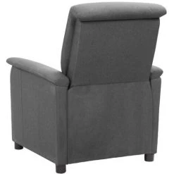 Fauteuil Releveur Inclinable Tissu Gris Clair VidaXL -Pas Cher Fauteuil Magasin 59200005 4
