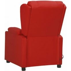 Fauteuil Releveur Inclinable De Massage Similicuir Bordeaux VidaXL 10 Fauteuil Releveur Inclinable De Massage Similicuir Bordeaux VidaXL -Pas Cher Fauteuil Magasin 59200130 4