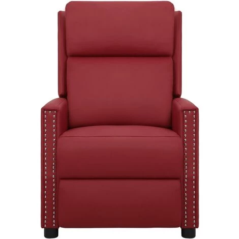 Fauteuil Releveur Inclinable De Massage Similicuir Bordeaux VidaXL 5 Fauteuil Releveur Inclinable De Massage Similicuir Bordeaux VidaXL â Image 3
