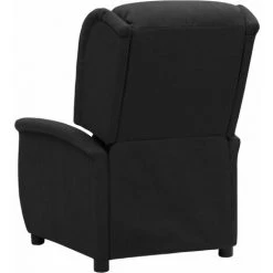Fauteuil Releveur Inclinable Tissu Noir VidaXL 10 Fauteuil Releveur Inclinable Tissu Noir VidaXL -Pas Cher Fauteuil Magasin 59261068 4
