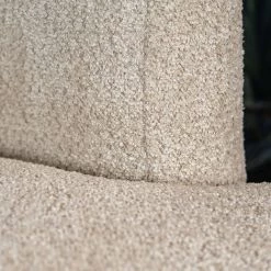 DIMEHOUSE Nora Fauteuil Industriel Teddy Taupe - Taupe -Pas Cher Fauteuil Magasin 59682601 5