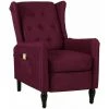 YOUTHUP Fauteuil De Massage Inclinable Violet Tissu - Pourpre 2 YOUTHUP Fauteuil De Massage Inclinable Violet Tissu - Pourpre -Pas Cher Fauteuil Magasin 59801140 1