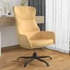 Chaise De Relaxation Crème Similicuir Daim VidaXL -Pas Cher Fauteuil Magasin 59819327 1