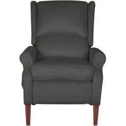 INLIFE Fauteuil De Massage Inclinable Gris Foncé Velours 9 INLIFE Fauteuil De Massage Inclinable Gris Foncé Velours -Pas Cher Fauteuil Magasin 59848862 3