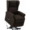 GROSMONDE 77 X 89 X 108 Cm Fauteuil De Massage Inclinable Tissu Electrique Salon Marron Fonce 2 GROSMONDE 77 X 89 X 108 Cm Fauteuil De Massage Inclinable Tissu Electrique Salon Marron Fonce -Pas Cher Fauteuil Magasin 59999963 1