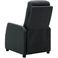 Topdeal Fauteuil Inclinable électrique Gris Foncé Tissu FF3073597_FR -Pas Cher Fauteuil Magasin 60046902 4