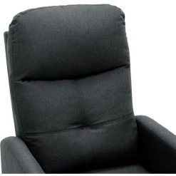 Topdeal Fauteuil Inclinable électrique Gris Foncé Tissu FF3073597_FR -Pas Cher Fauteuil Magasin 60046902 5