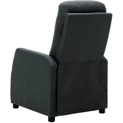 Topdeal Fauteuil Inclinable électrique De Massage Gris Foncé Tissu FF3073607_FR 6 Topdeal Fauteuil Inclinable électrique De Massage Gris Foncé Tissu FF3073607_FR – Image 4