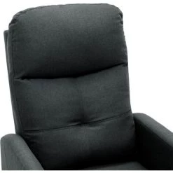 Topdeal Fauteuil Inclinable électrique De Massage Gris Foncé Tissu FF3073607_FR 11 Topdeal Fauteuil Inclinable électrique De Massage Gris Foncé Tissu FF3073607_FR -Pas Cher Fauteuil Magasin 60046913 5