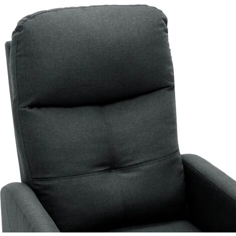 Topdeal Fauteuil Inclinable électrique De Massage Gris Foncé Tissu FF3073607_FR 7 Topdeal Fauteuil Inclinable électrique De Massage Gris Foncé Tissu FF3073607_FR – Image 5