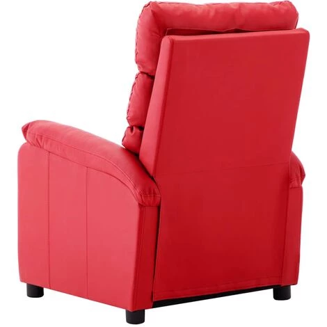 Topdeal Fauteuil Inclinable électrique De Massage Rouge Similicuir FF3073682_FR 6 Topdeal Fauteuil Inclinable électrique De Massage Rouge Similicuir FF3073682_FR – Image 4
