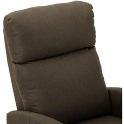 Topdeal Fauteuil De Massage Inclinable électrique Marron Tissu FF3073650_FR 11 Topdeal Fauteuil De Massage Inclinable électrique Marron Tissu FF3073650_FR -Pas Cher Fauteuil Magasin 60046937 5