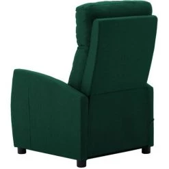 Topdeal Fauteuil De Massage Inclinable électrique Vert Foncé Tissu FF3073652_FR 10 Topdeal Fauteuil De Massage Inclinable électrique Vert Foncé Tissu FF3073652_FR -Pas Cher Fauteuil Magasin 60046938 4