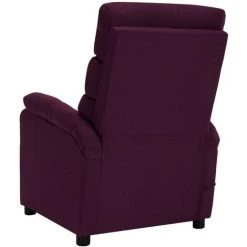Topdeal Fauteuil Inclinable électrique De Massage Violet Tissu FF3073701_FR 10 Topdeal Fauteuil Inclinable électrique De Massage Violet Tissu FF3073701_FR -Pas Cher Fauteuil Magasin 60046948 4