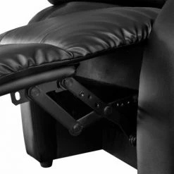 Topdeal Fauteuil électrique De Massage Noir Similicuir FF3073712_FR -Pas Cher Fauteuil Magasin 60046960 5
