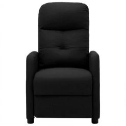 FIMEI Fauteuil Inclinable De Massage Noir Tissu -Pas Cher Fauteuil Magasin 60100053 4