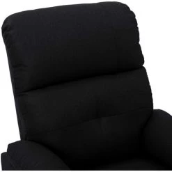 LITZEE Fauteuil De Massage Noir Tissu # 11 LITZEE Fauteuil De Massage Noir Tissu # -Pas Cher Fauteuil Magasin 60165596 5