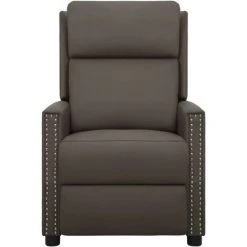 YOUTHUP Fauteuil Releveur Inclinable De Massage Gris Similicuir - Gris 9 YOUTHUP Fauteuil Releveur Inclinable De Massage Gris Similicuir - Gris -Pas Cher Fauteuil Magasin 60366014 3