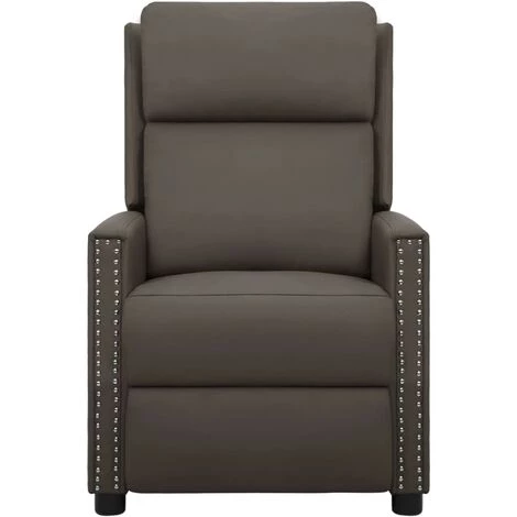 YOUTHUP Fauteuil Releveur Inclinable De Massage Gris Similicuir - Gris 5 YOUTHUP Fauteuil Releveur Inclinable De Massage Gris Similicuir - Gris – Image 3