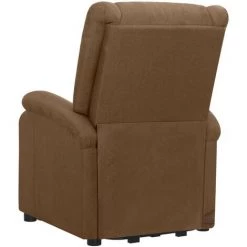 YOUTHUP Fauteuil Releveur Inclinable De Massage Marron Tissu - Brun 11 YOUTHUP Fauteuil Releveur Inclinable De Massage Marron Tissu - Brun -Pas Cher Fauteuil Magasin 60367257 5