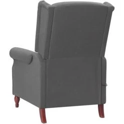 YOUTHUP Fauteuil De Massage Inclinable Gris Clair Tissu - Gris 10 YOUTHUP Fauteuil De Massage Inclinable Gris Clair Tissu - Gris -Pas Cher Fauteuil Magasin 60367265 4