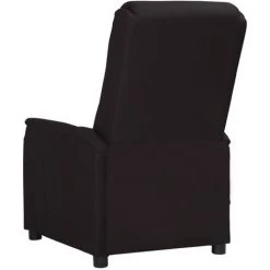 YOUTHUP Fauteuil Releveur Inclinable De Massage Noir Similicuir - Noir -Pas Cher Fauteuil Magasin 60367883 4