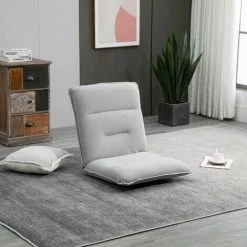 MH Fauteuil Convertible VALENTIN Gris Clair 9 MH Fauteuil Convertible VALENTIN Gris Clair -Pas Cher Fauteuil Magasin 60448254 3