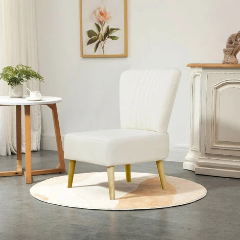 MH Fauteuil Lounge Design TROY Beige 6 MH Fauteuil Lounge Design TROY Beige – Image 4