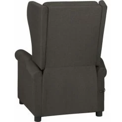 INLIFE Fauteuil Inclinable De Massage électrique Taupe Tissu 11 INLIFE Fauteuil Inclinable De Massage électrique Taupe Tissu -Pas Cher Fauteuil Magasin 60598109 5