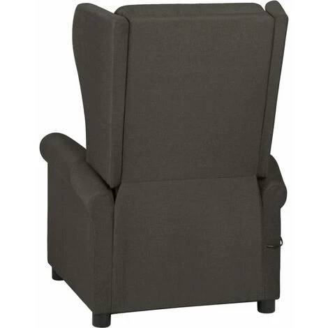 INLIFE Fauteuil Inclinable De Massage électrique Taupe Tissu 7 INLIFE Fauteuil Inclinable De Massage électrique Taupe Tissu – Image 5