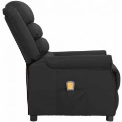 INLIFE Fauteuil Releveur Inclinable De Massage Noir Similicuir 10 INLIFE Fauteuil Releveur Inclinable De Massage Noir Similicuir -Pas Cher Fauteuil Magasin 60598617 4