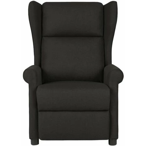 INLIFE Fauteuil Inclinable De Massage électrique Noir Tissu 5 INLIFE Fauteuil Inclinable De Massage électrique Noir Tissu – Image 3