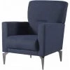 CAESAROO Fauteuil Tamigi En Tissu Couleur Bleu | Bleu -Pas Cher Fauteuil Magasin 60687042 1