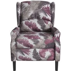 FIMEI Fauteuil Inclinable De Massage Motif à Fleurs Tissu -Pas Cher Fauteuil Magasin 60965508 3