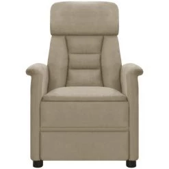 FIMEI Fauteuil De Massage électrique Gris Clair Similicuir Daim -Pas Cher Fauteuil Magasin 60965905 3