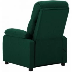 FIMEI Fauteuil De Massage Inclinable électrique Vert Foncé Tissu -Pas Cher Fauteuil Magasin 60966254 4
