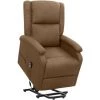 FIMEI Fauteuil Inclinable Marron Tissu 1 FIMEI Fauteuil Inclinable Marron Tissu -Pas Cher Fauteuil Magasin 60966746 1