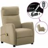 FIMEI Fauteuil Inclinable électrique De Massage Cappuccino Similicuir -Pas Cher Fauteuil Magasin 60967559 1