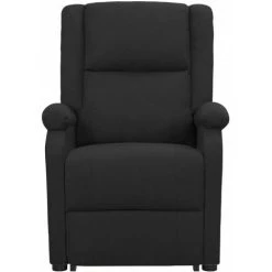FIMEI Fauteuil Releveur Inclinable De Massage Noir Tissu -Pas Cher Fauteuil Magasin 60967699 3
